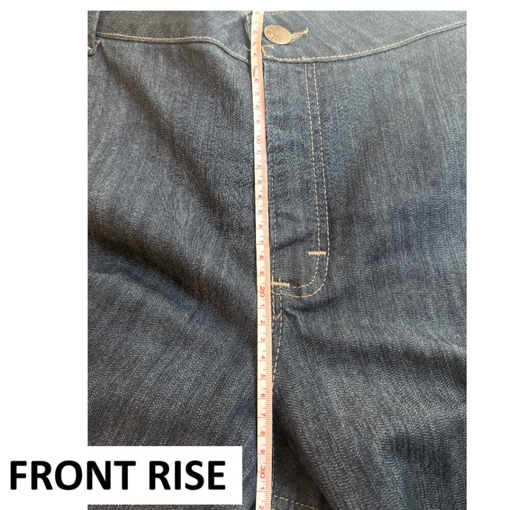 NWOT Riders by Lee No Gap Bootcut Stretch Jeans Dark Wash 24W✨50% Off Bundles 3+ - Picture 11 of 15